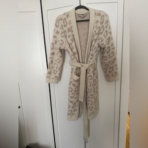 Barefoot Dreams Cream Cozy Robe